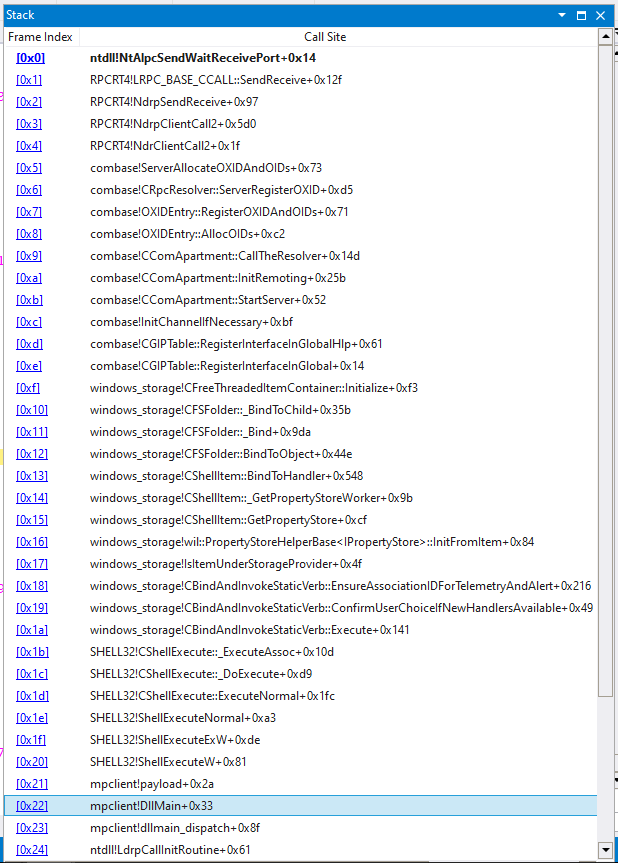 shellexecute-initial-deadlock-point-stack-trace