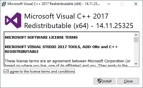 visual-c++-redistributable-installer
